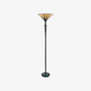 TF Dark Star Stained Glass Star Pattern Floor Lamp – Tiffany Style Uplighter for Living Rooms