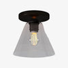Conica Cone Flush Mount – Glass Ceiling Light for Modern Spaces
