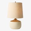 Avero Contemporary Table Lamp - Textured Ceramic Design for Living Room and Office
