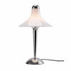 White trumpet table lamp product view