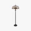 TF Dragonfly Motif Floor Lamp – Vintage Stained-Glass for Living Rooms