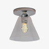 Conica Cone Flush Mount – Glass Ceiling Light for Modern Spaces