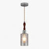 02 smoke gray glass chrome wood pendant sku