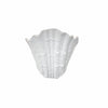 Seavira Organic Seashell Texture Wall Light - Modern Plaster Sconce for Living Room and Entryway