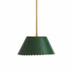 Foldray Leather Pendant - Scallop Warm Light for Bedroom & Hallway