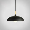 Minimalist Wood & Aluminum Pendant Light