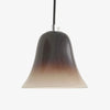 Black Coffee gradient glass pendant light