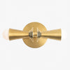 Pyralis Cone Art Deco Wall Light - Multi-Directional Sconce for Vanity or Wall