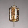 Nordic Starry Cylinder Glass Pendant Lamp