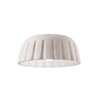 Elegant Ceramic Pudding Shape Ceiling Light Fixture