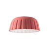 Elegant Ceramic Pudding Shape Ceiling Light Fixture