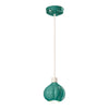 Contemporary Pendant Light with Glossy Ceramic Finish
