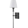 Classic Fabric Shade Battery Wireless Wall Sconce