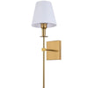 Classic Fabric Shade Battery Wireless Wall Sconce