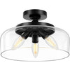 Contemporary Minimalist Glass Ceiling Light