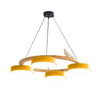 Modern Creative Colourful Circle Bird Chandelier