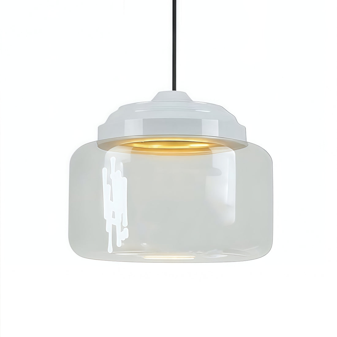 Creative Bell Jar Glass Pendant Light – Clear Zoo-Inspired Hanging Lamp