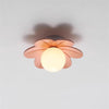 Resin Flower Ceiling Light