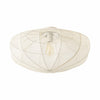 Lumifil Draped Mesh Ceiling Light – Boho Rustic Textured Shade Lamp for Living Room or Bedroom
