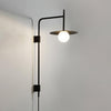 Gea Metal Swing Arm Wall Lamp - Scandinavian Minimalist Nordic Sconce