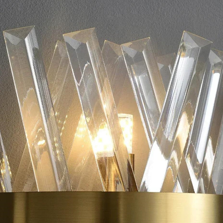 Modern Luxury Crystall Bedside Wall Light
