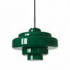Koloro Elegant Retro Glass Pendant Light – Adjustable Length for Living Room & Hallway