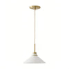 Aurenza Modern Farmhouse Pendant Light - Adjustable Shade for Warm Ambiance