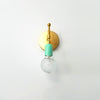 Boho Accent Brass Fixture Wall Sconce