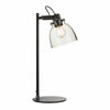 Readium Adjustable Table Lamp - Industrial Metal and Dome Glass for Bedroom and Study