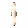 Vilonass Modern Glass Wall Sconce - Elongated Minimalist Design for Indoor and Outdoor Spaces