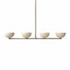 Metio Dome Elegant Chandelier Light - Decorative Ceiling Fixture for Home