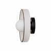 Kalo Wall Ceiling Light - Blown Glass Disc Orb Flush Mount Sconce