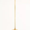 Auriglow Enameled Brass Pendant With Clover Cutout Shade