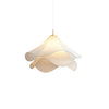 Ethereal Bloom French Floral Pleated Fabric Pendant Light