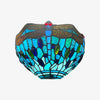 TF Dragonfly Pattern Wall light – Classic Hand-Cut Stained-Glass for Hallways & Bedrooms