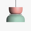Acrybowlia Sculptural Acrylic Pendant Lamp with Colorful Layered Bowl Form for Island Lighting N35