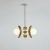 Modern Skateboard Shape Chandelier