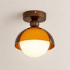 Afterglow Sunset Sculptural Glow Ceiling Lamp Modern Vintage Style for Hallway and Entryway