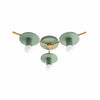 Radiro Globe Colorful Ceiling Light-3 Light Minimalist Fixture