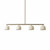 Metio Dome Elegant Chandelier Light - Decorative Ceiling Fixture for Home