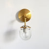 Nautical Metal & Glass Versatile Articulating Wall Lamp