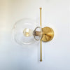 Minimal Wall Sconce Lighting - Globe Flushmount