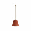 Luvora Modern Fabric Pleated Shade Pendant Lamp - Contemporary Elegant Decor Hanging Light