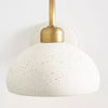 Radiica Speckled Ceramic Sconce - Elegant Wall Light for Bedroom & Hallway