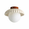 Orbion Sculptural Ring Ceiling Light – Retro Futuristic Design Decorative Ceiling Lamp U28
