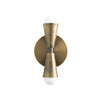 Pyralis Cone Linear Statement Wall Sconce - Modern Two Light Fixture