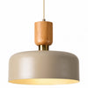 Orbulis Natural Wood Grain Circular Pendant – Modern Minimalist Light for Islands and Foyers