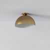 Parvion Modern Sculptural Flush-Mount Ceiling Light