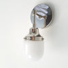 Acorn-Shaped Wall Light - Hand-Blown Glass Sconce