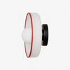 Kalo Wall Ceiling Light - Blown Glass Disc Orb Flush Mount Sconce